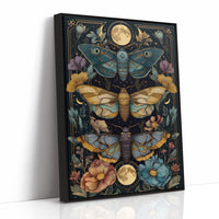 Midnight Moths Chase Celestial Dreams