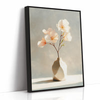 Delicate Blossoms in Blush and Cream