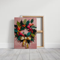 Wreath of Winter Blooms