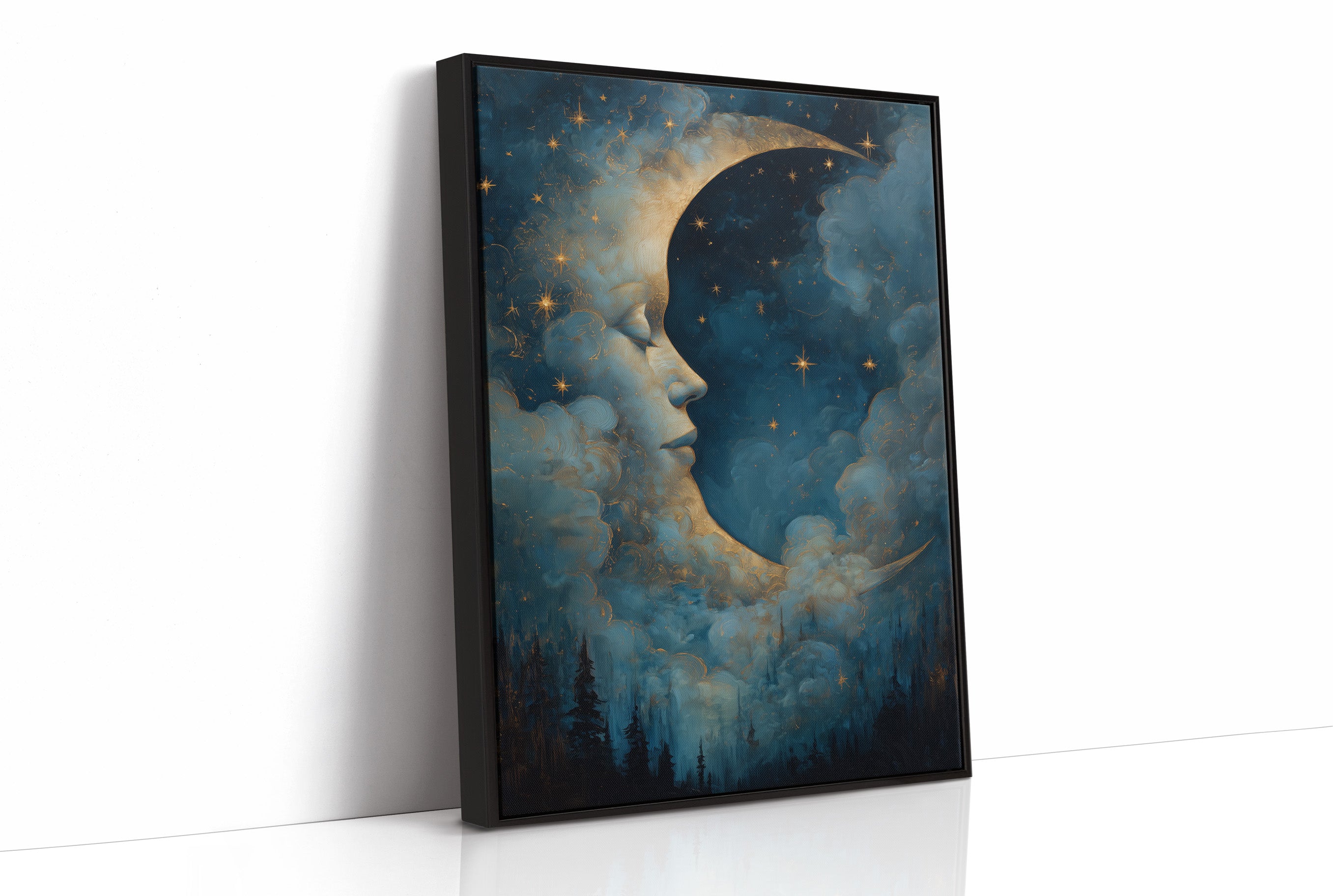 Midnight Dreams In Celestial Blue