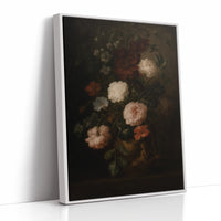 Baroque Vase of Blushing Petals