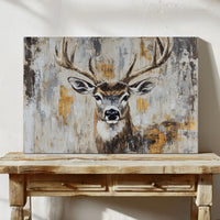 Noble Stag In Golden Light