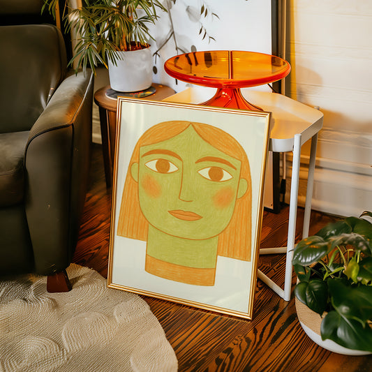 Citrus Dreams In Olive Light