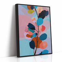 Abstract Botany in Pastel Symphony