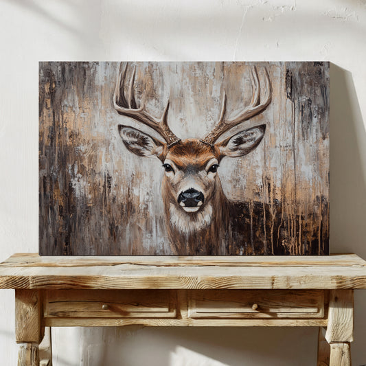 Noble Buck In Winter Light