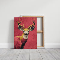 Gilded Buck Portrait