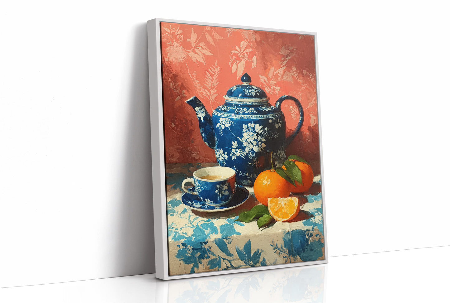 Blue China and Clementines