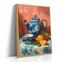 Blue China and Clementines