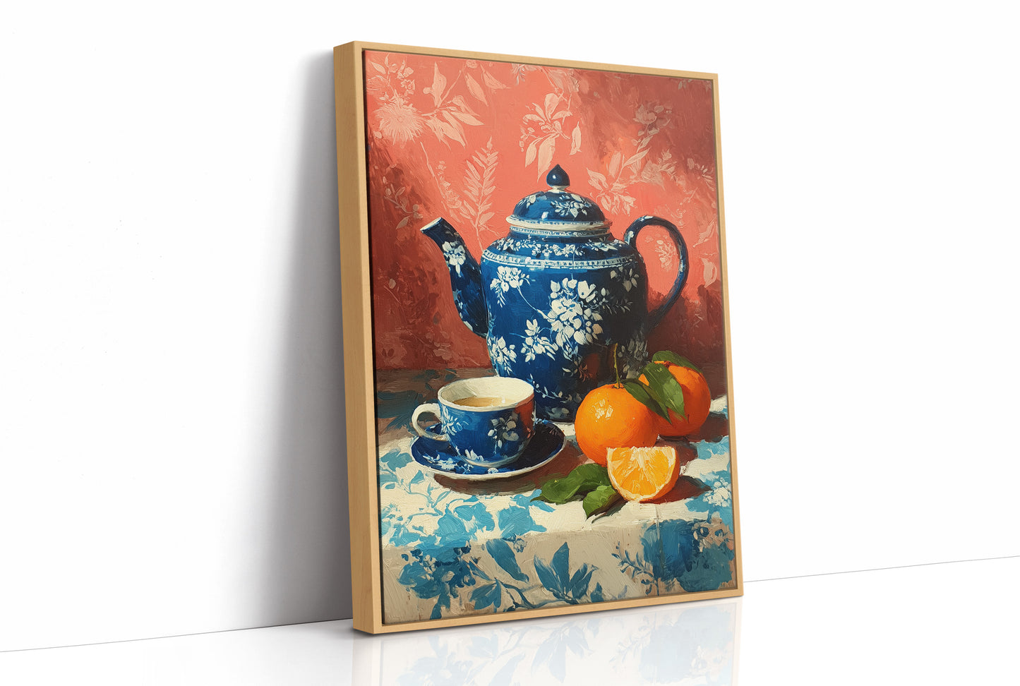 Blue China and Clementines