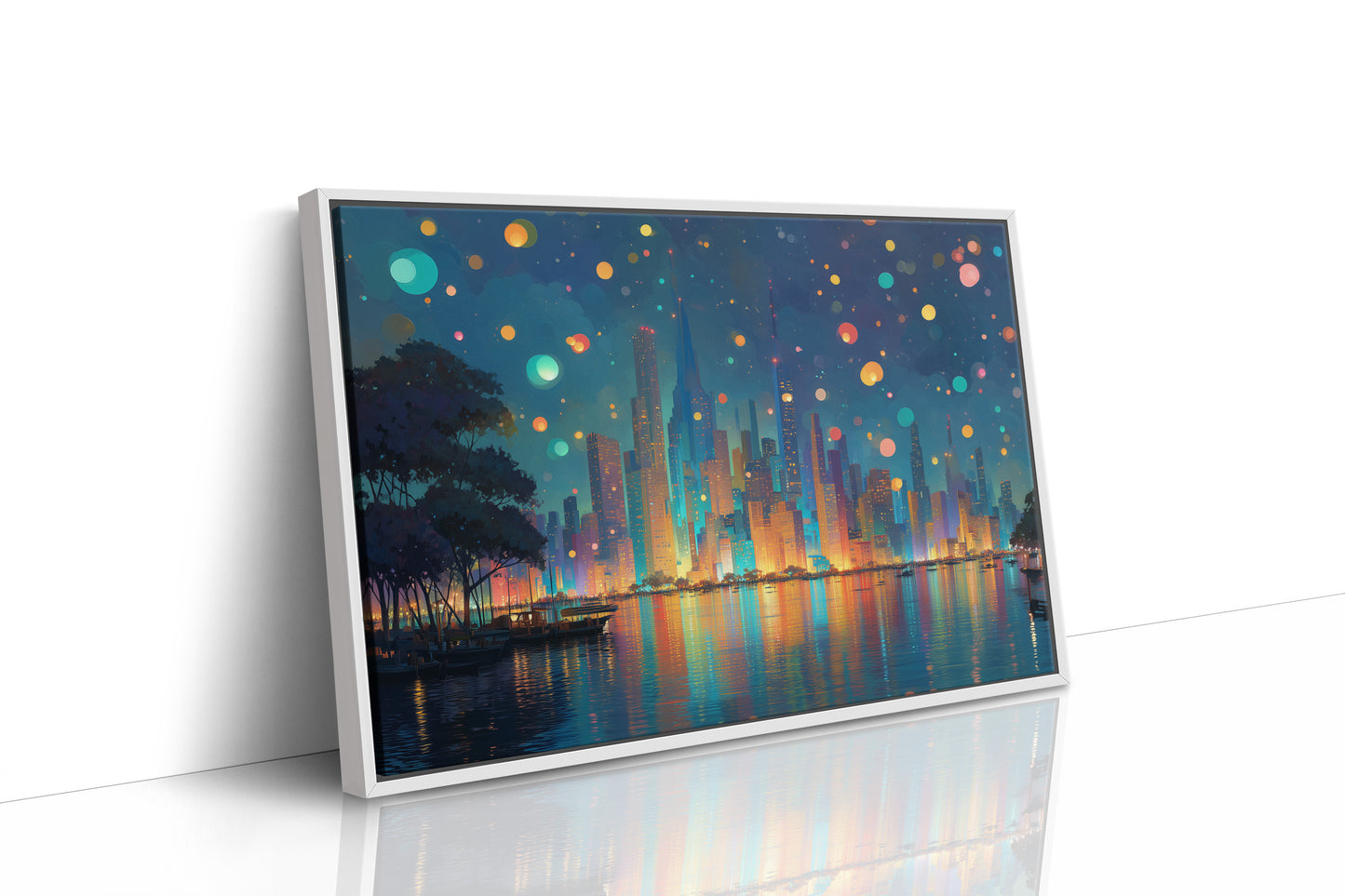 Lanterns Rise Above City Dreams