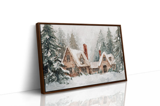 Nestled Beneath Winter's Gaze