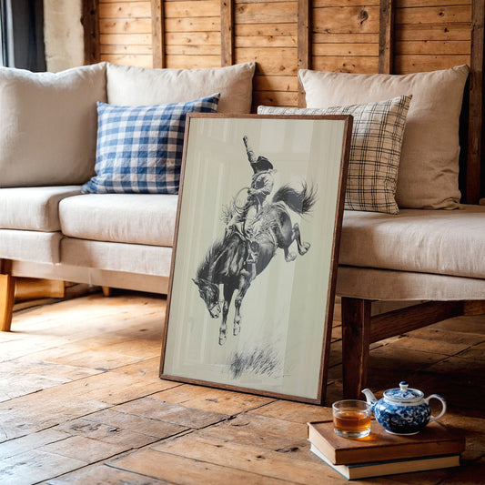 Eight Seconds of Glory - Vintage Bronc Riding