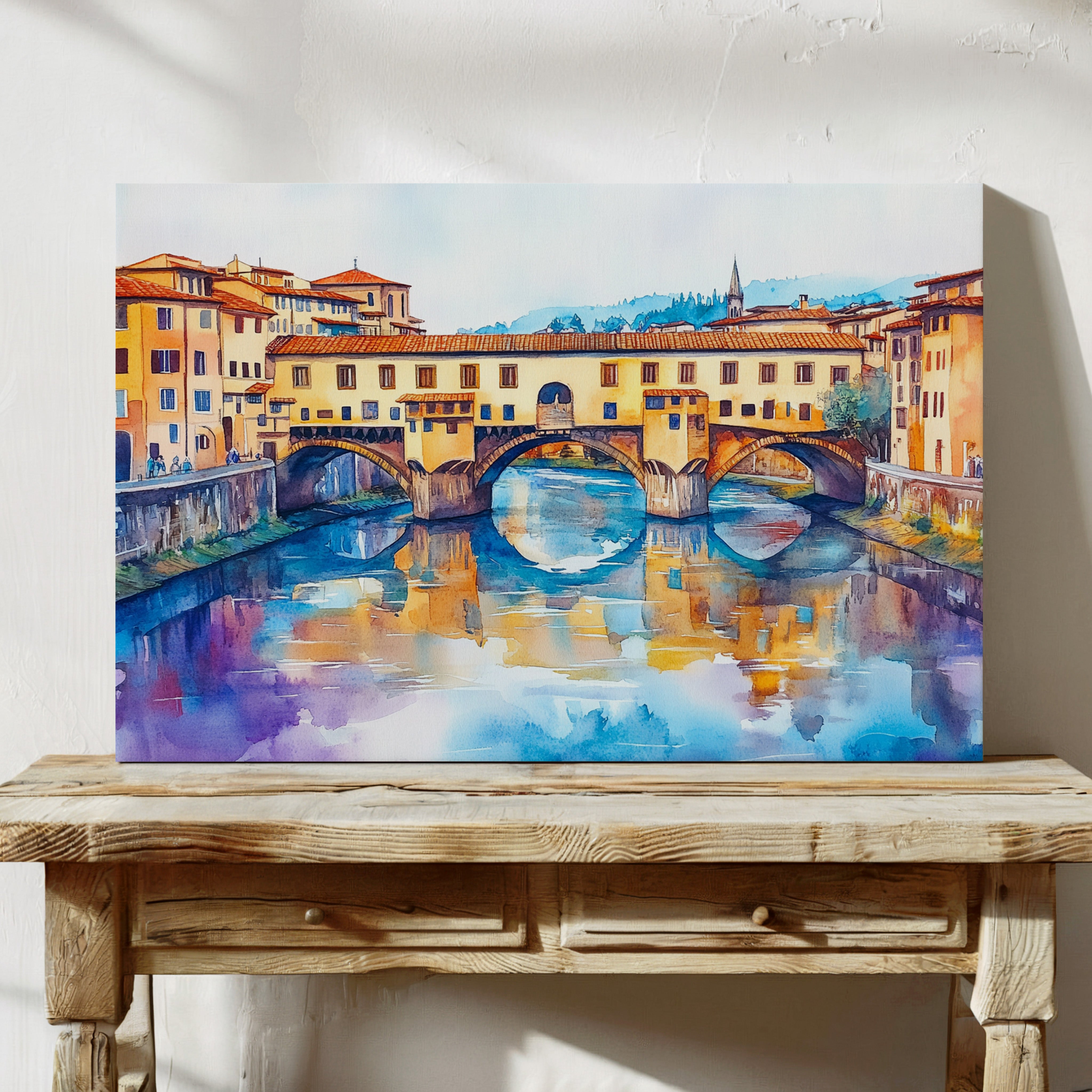 Ponte Vecchio Mirrors Summer Dreams
