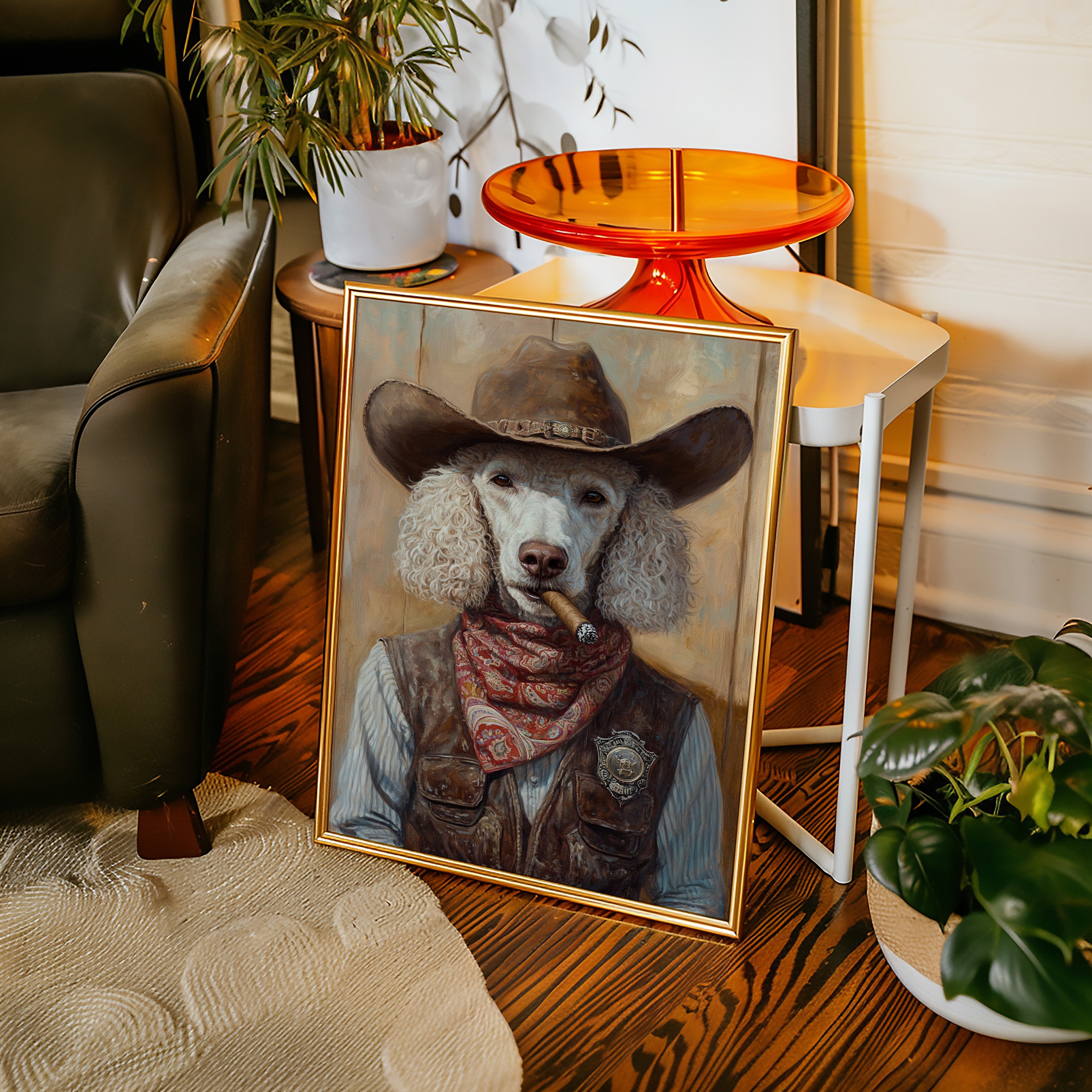 High Noon Poodle Sheriff