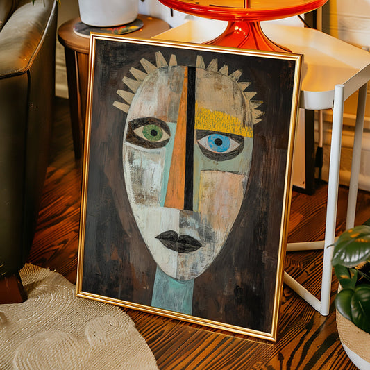 Divided Face Speaks Ancient Stories