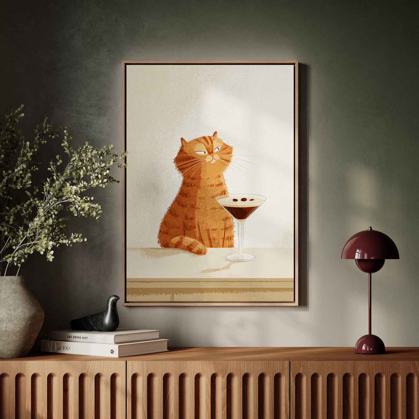 A Sip of Feline Indulgence