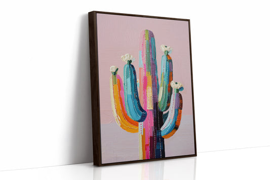 Rainbow Saguaro Tells Desert Tales