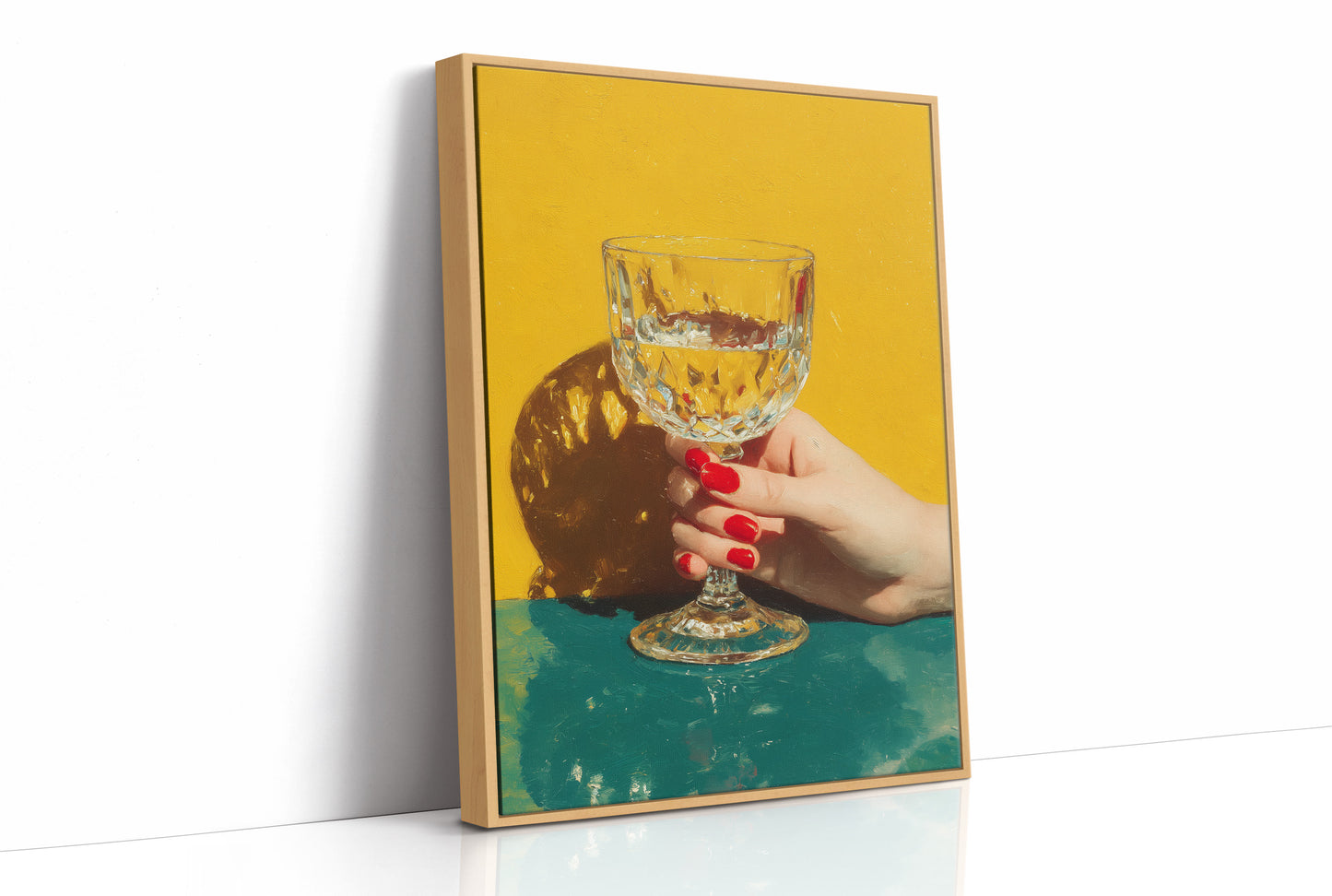 A Toast in Red and Gold