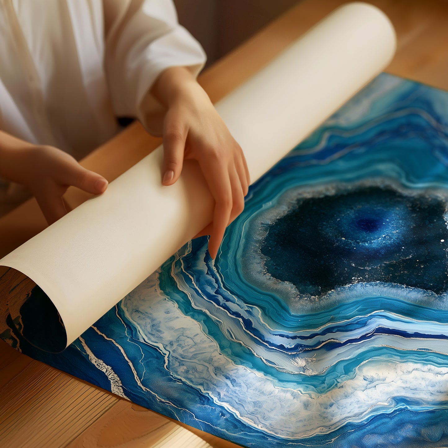Geode Dreaming In Blue
