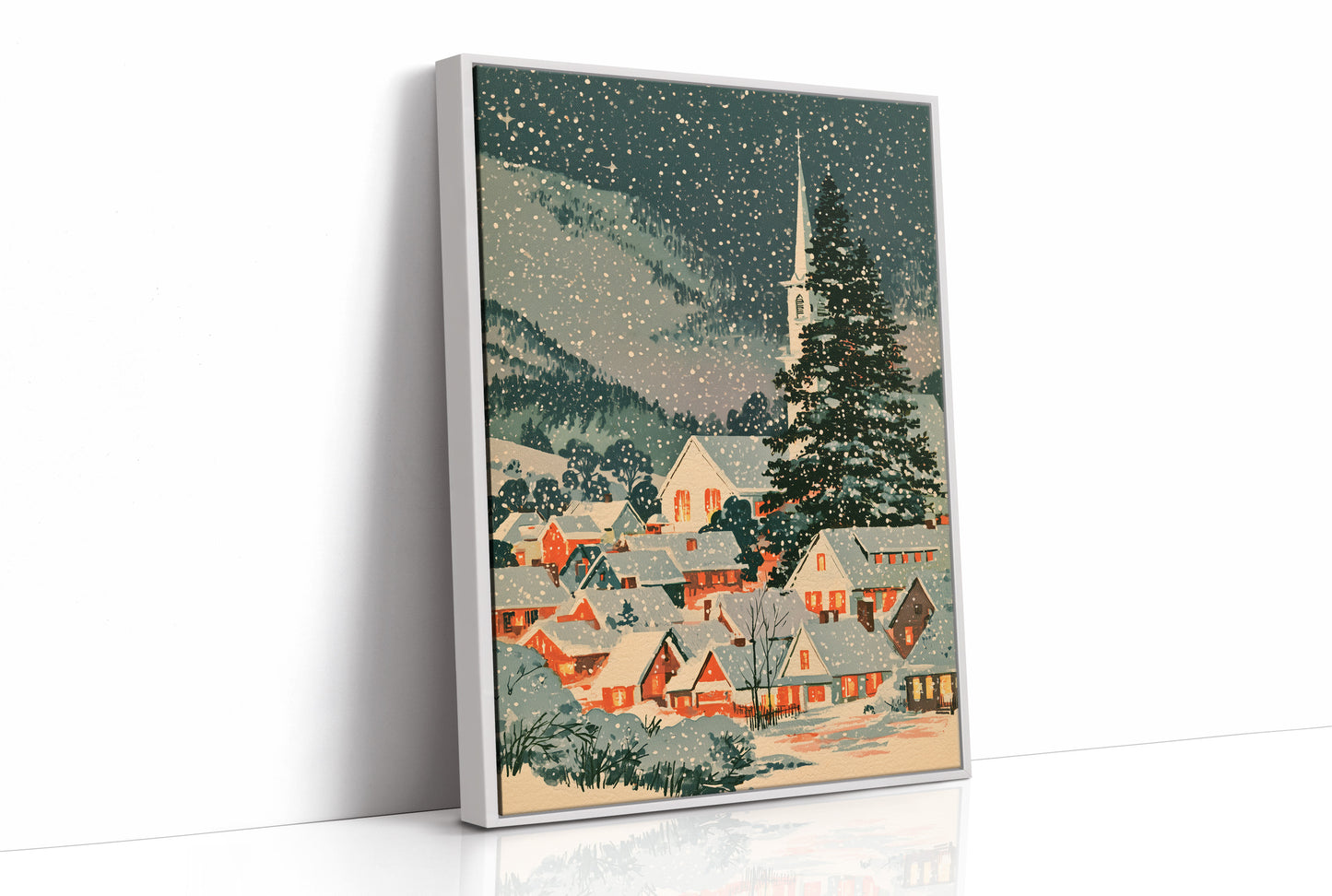 Silent Night Over the Steeple