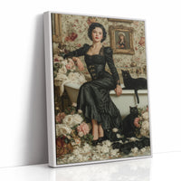 Elegance Amongst Velvet Petals