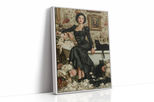 Elegance Amongst Velvet Petals