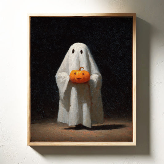 The Pumpkin's Gentle Embrace