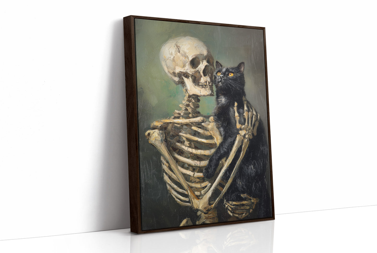 Bone Keeper With Amber Eyes