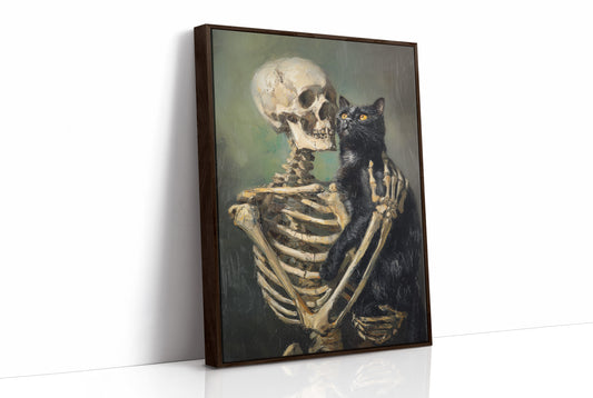 Bone Keeper With Amber Eyes