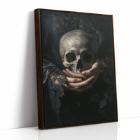 Mortality Cradled In Lace Hands