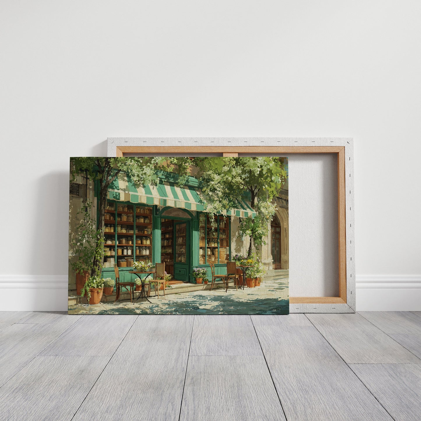 Summer Spills Into Corner Cafe