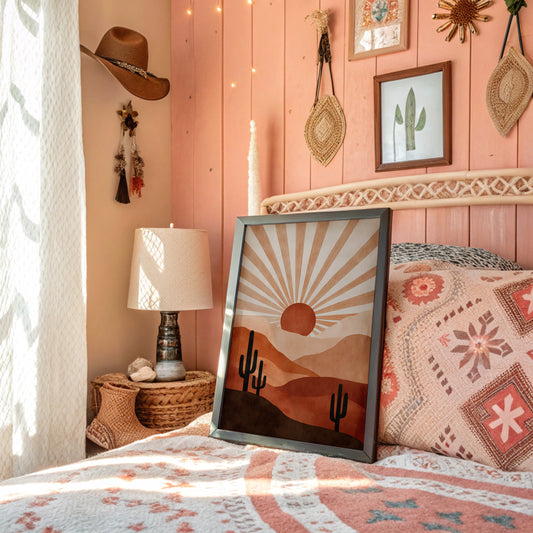 Desert Sun Paints Ancient Stories