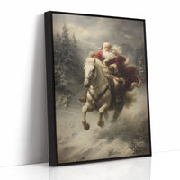 Through Winter Woods On Moonlit Steed