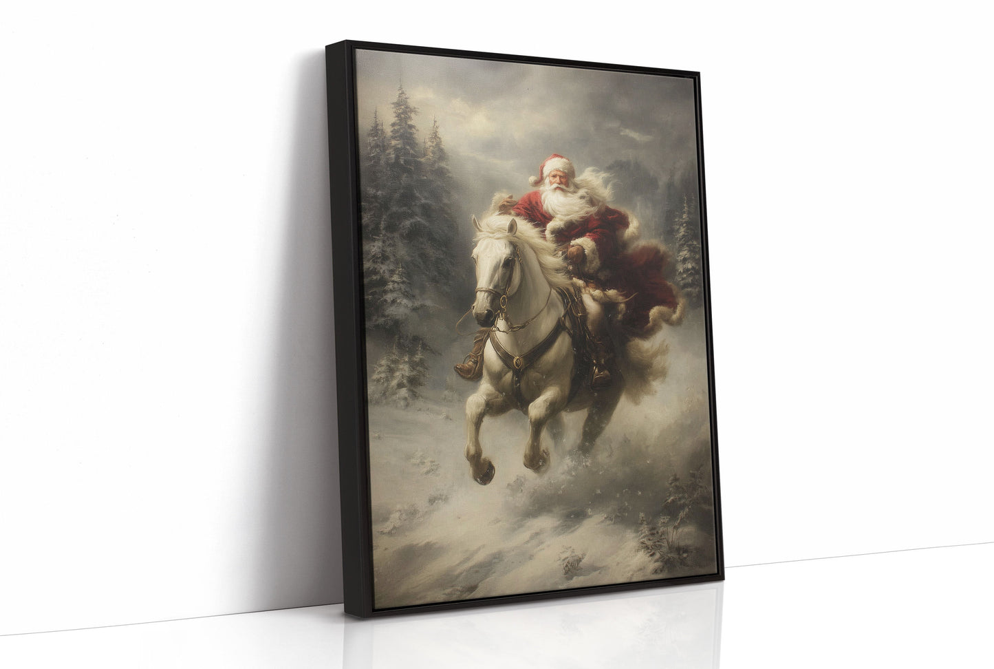 Through Winter Woods On Moonlit Steed