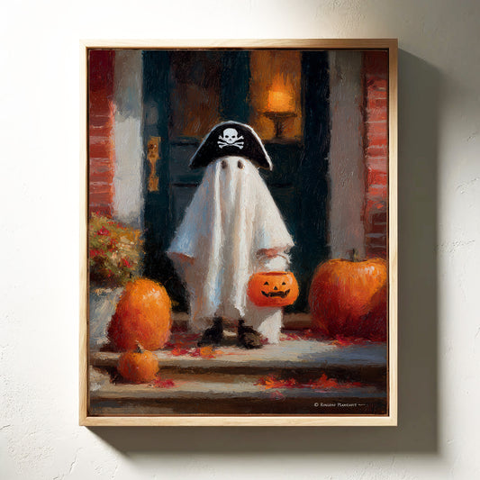 A Ghostly Pirate Awaits Treats