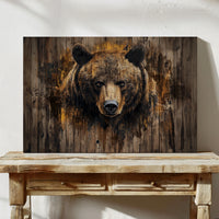Ancient Forest Holds Bear's Gaze