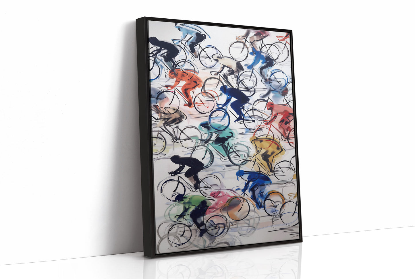 Velocity Abstraction: Peloton in Motion