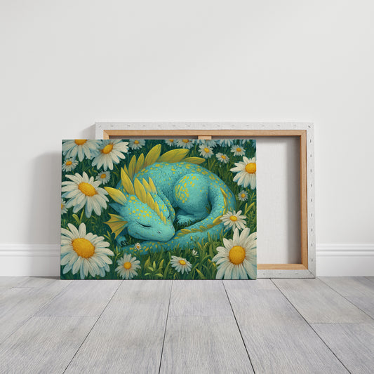 Daisy Dragon Dreams In Spring