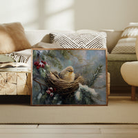 Winter Songbird Finds Sacred Rest