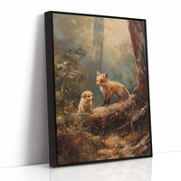 Forest Friends Find Fallen Pine