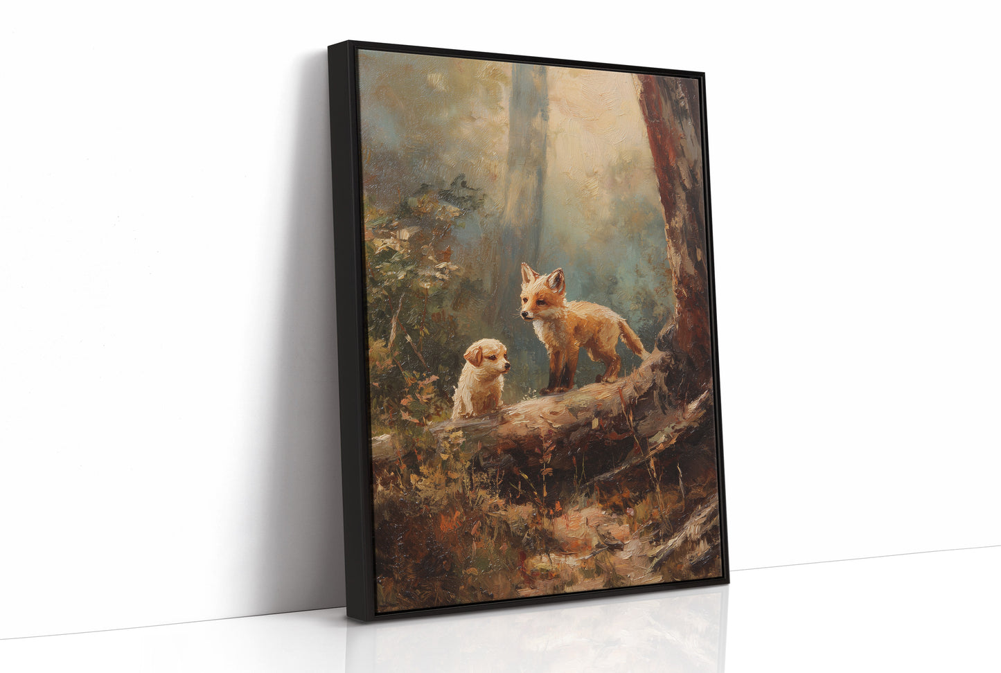 Forest Friends Find Fallen Pine