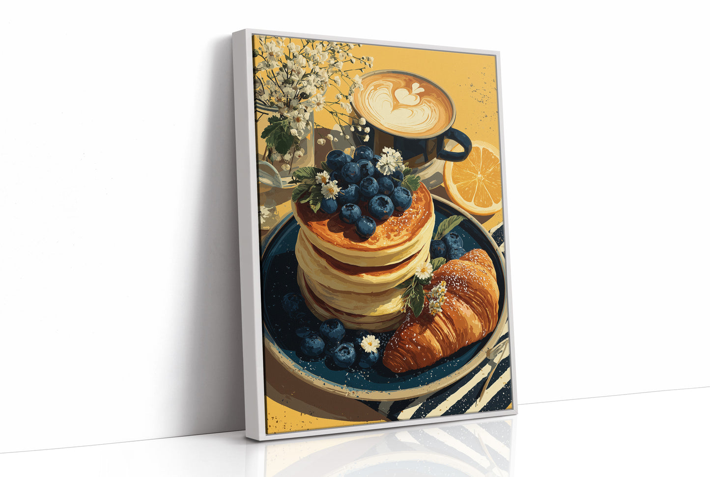 Stacked Pancakes and Sunshine
