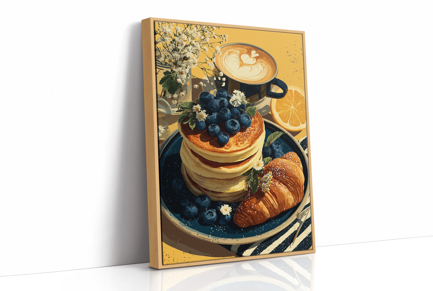 Stacked Pancakes and Sunshine