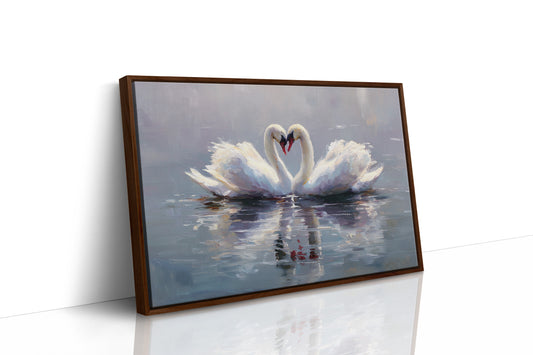 Hearts Entwined Upon Still Waters