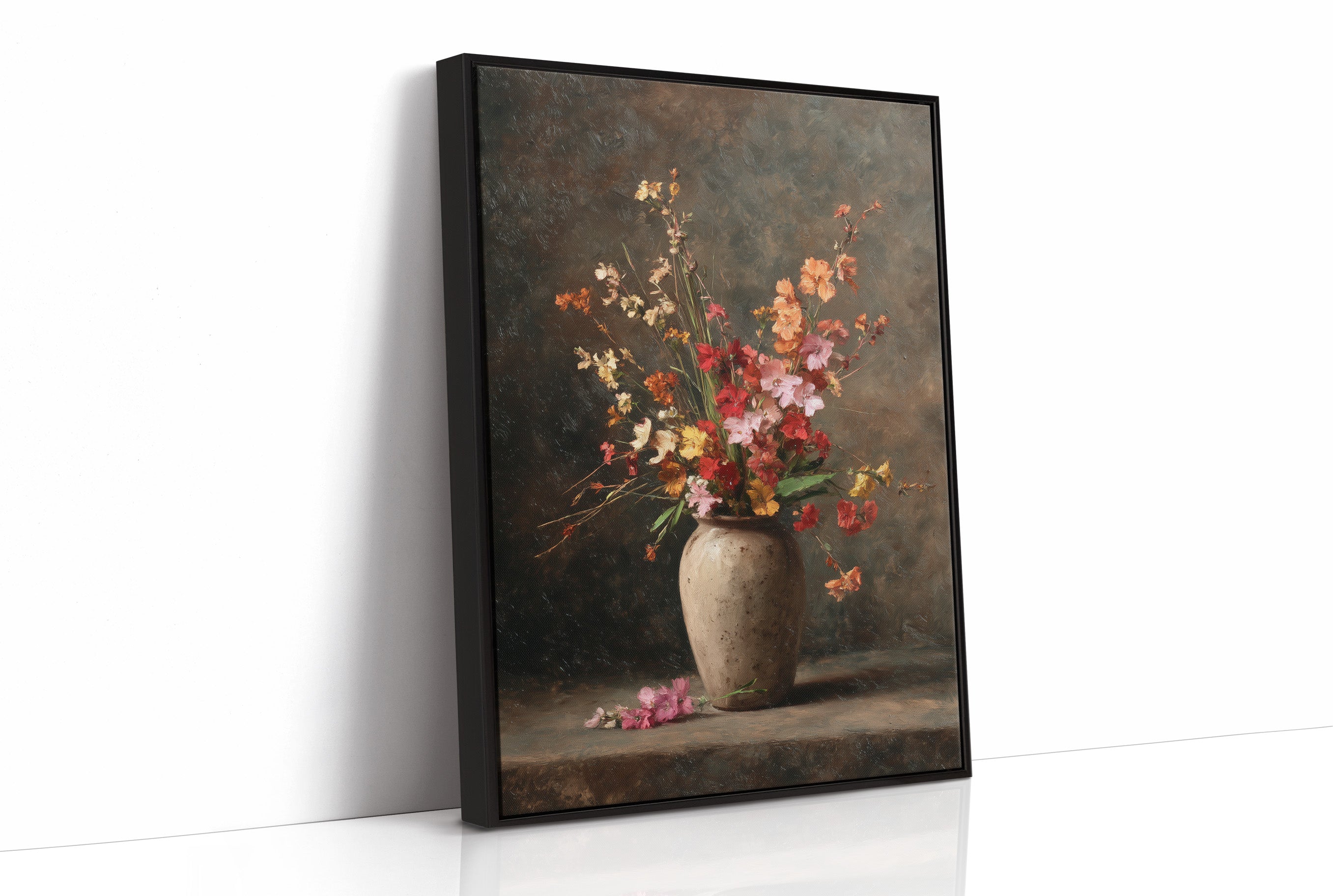 Wildflowers Against Midnight Walls