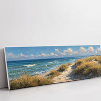 Path Through Golden Coastal Dunes