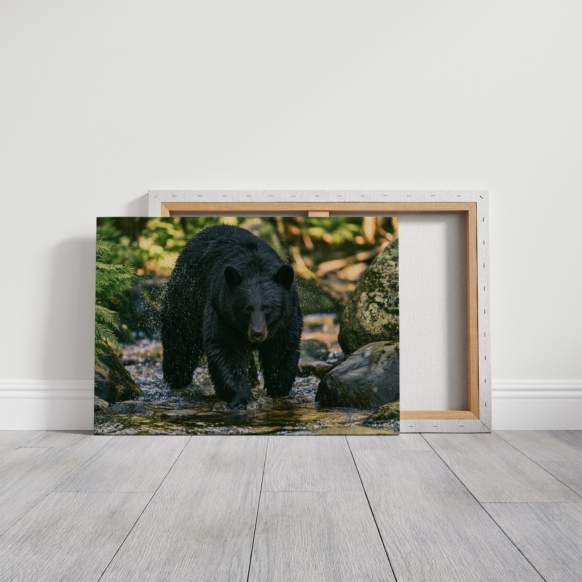 Black Bear at the Water's Edge