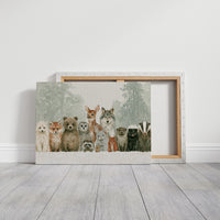 Woodland Friends Gather Round