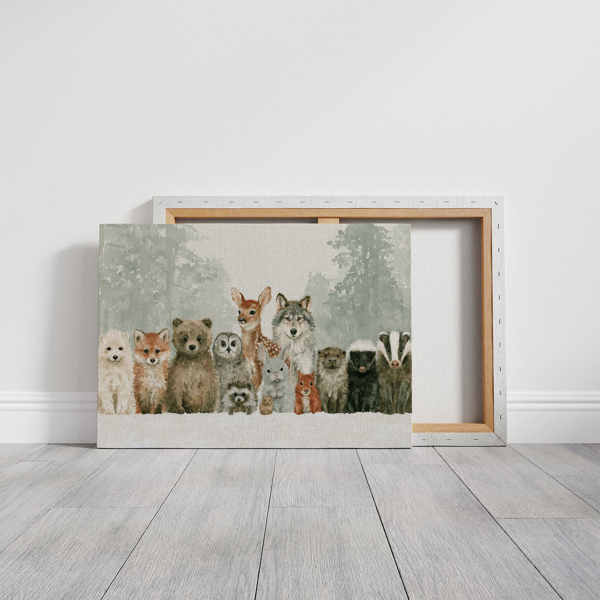 Woodland Friends Gather Round