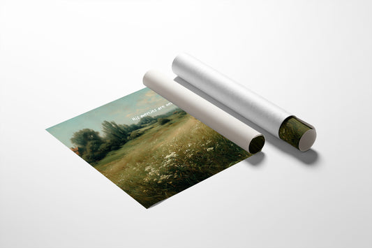 Morning Promise Across Open Fields